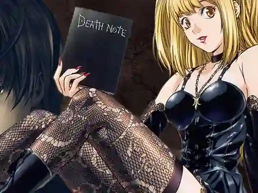 Spēle Death Note Anime Jigsaw Puzzle Collection online