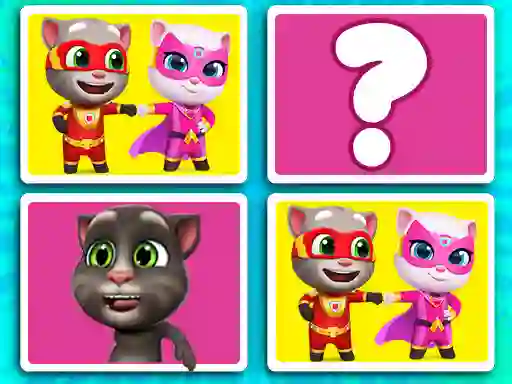 Spēle Talking Tom Match'Up online