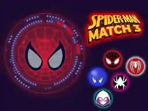 Spēle Spider-man Match 3 online