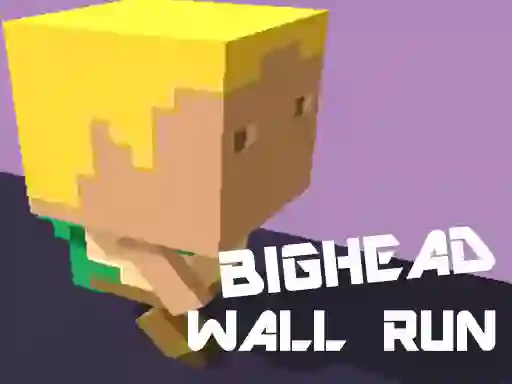 Spēle Big Head Wall Run online