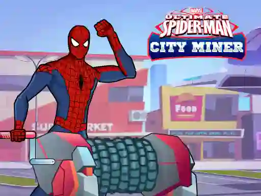 Spēle Spiderman Gold Miner online