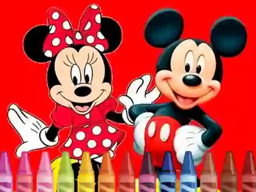 Spēle Mickey Mouse Coloring online