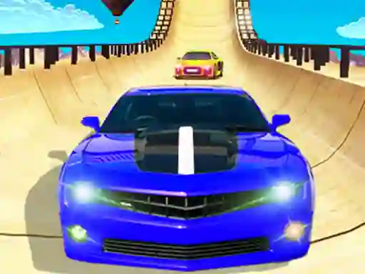 Spēle Ramp City Car Stunts Impossible online