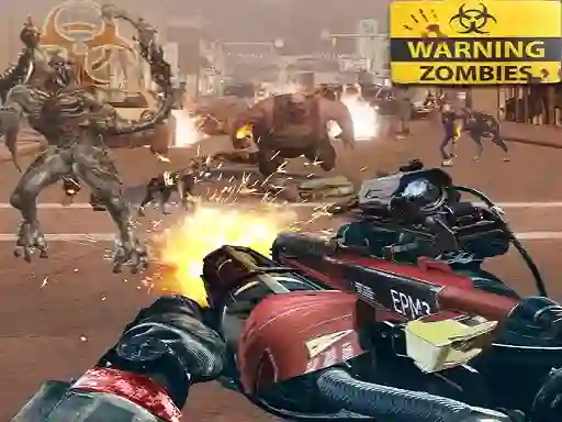 Spēle Zombie Shooter - Warfar online