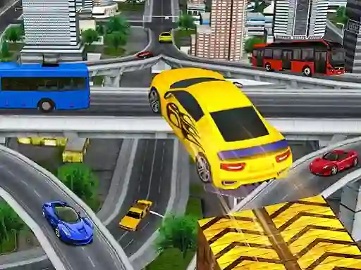 Spēle Crazy Car Impossible Stunt Challenge Game online