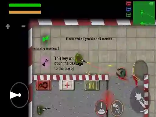 Spēle Zombie War 2D online