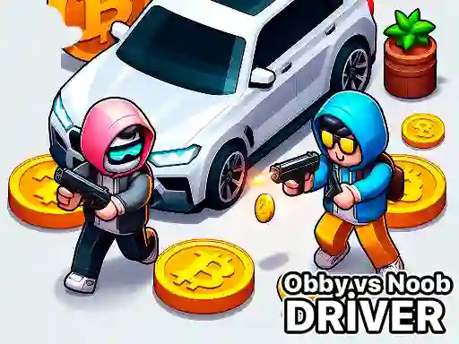 Spēle Obby vs Noob Driver online