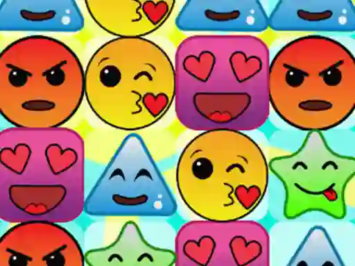 Spēle Emoji Match 3 online