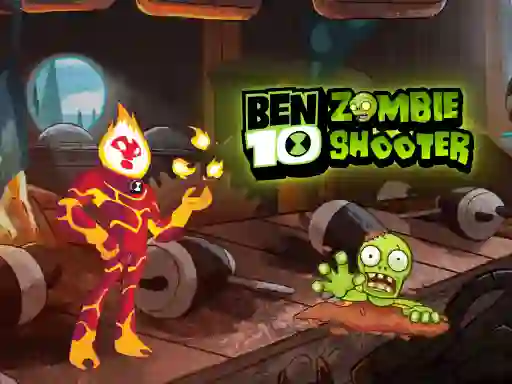 Spēle Ben 10 Zombie Shooter online