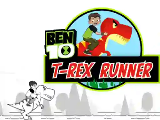 Spēle Ben 10 T-Rex Runner online