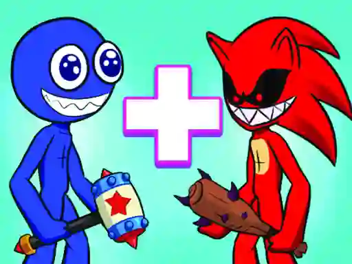 Spēle Merge Rainbow Friends online