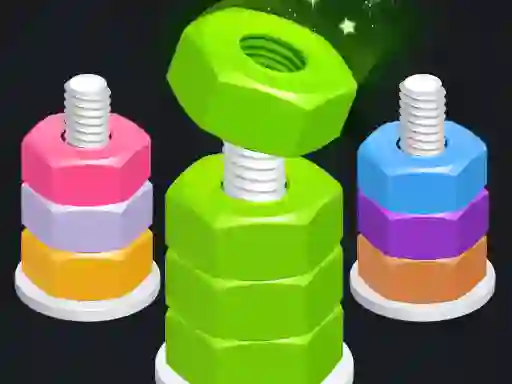 Spēle Nuts Puzzle: Color Sort online