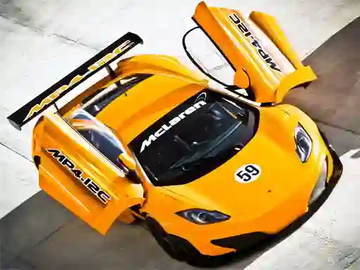 Spēle McLaren GT3 Puzzle online