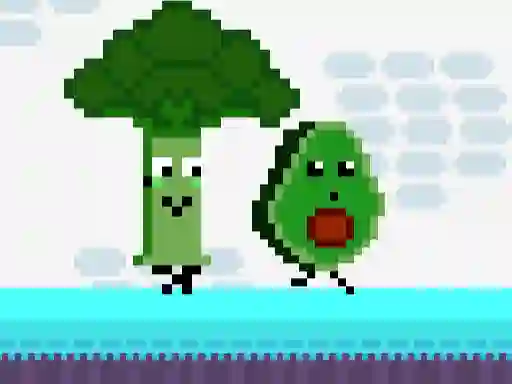 Spēle Cat Chef vs Fruits - 2 Player online