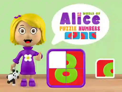 Spēle World of Alice Puzzle Numbers online