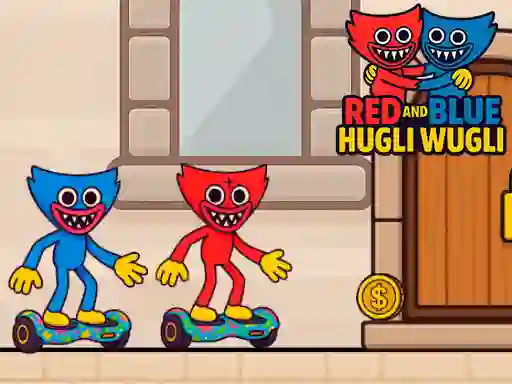 Spēle Red and Blue Hugli Wugli online