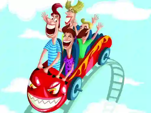 Spēle Roller coaster leap online