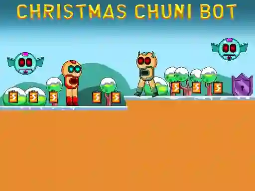 Spēle Christmas Chuni Bot online