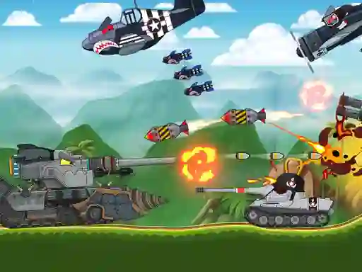 Spēle Tank Battle Tank War online