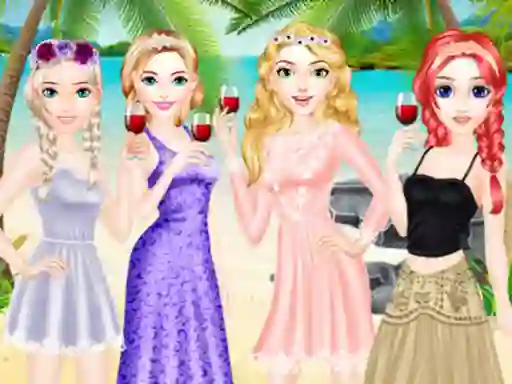 Spēle School Graduation Beach Party online