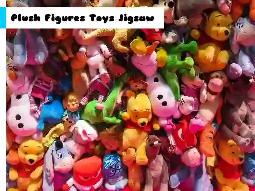 Spēle Plush Figures Toys Jigsaw online