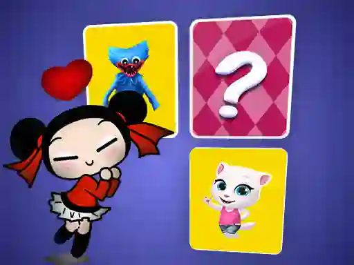 Spēle Pucca Memory Card Match online