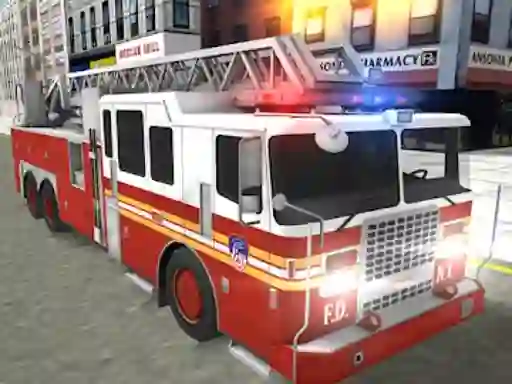 Spēle Real Truck Fire Drive Sim online