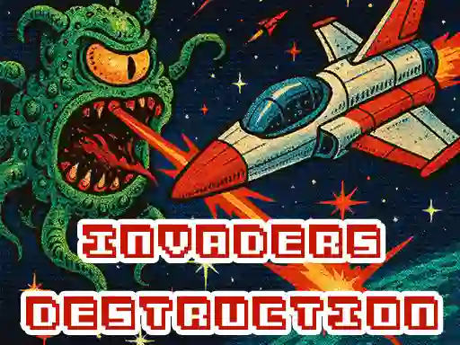 Spēle Invaders Destruction online