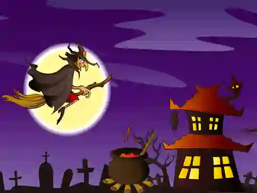 Spēle Halloween Illustrations Jigsaw Puzzle online