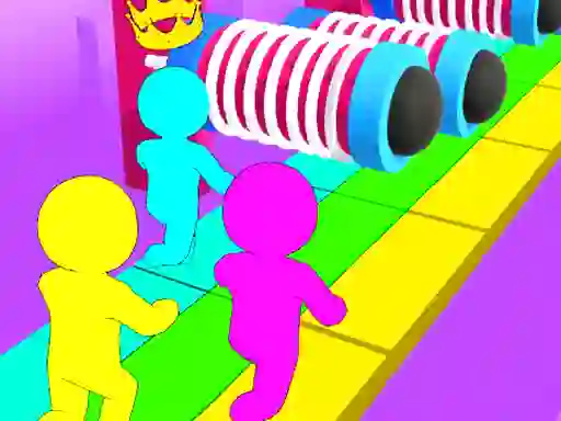Spēle Crowd Run Race online