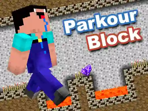 Spēle Parkour Block online