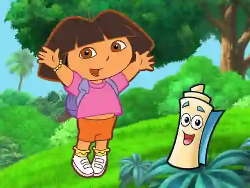 Spēle Dora Hidden Maps online