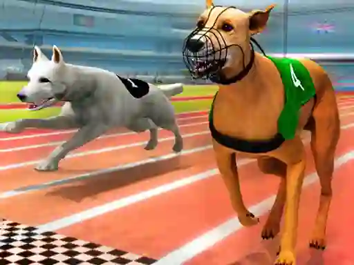 Spēle Dogs 3D Races online