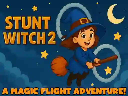 Spēle Stunt Witch 2 online