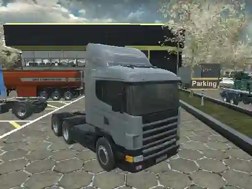 Spēle American 18 Wheeler Truck Sim online