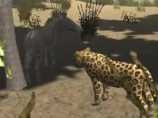 Spēle African Cheetah Hunting Simulator online