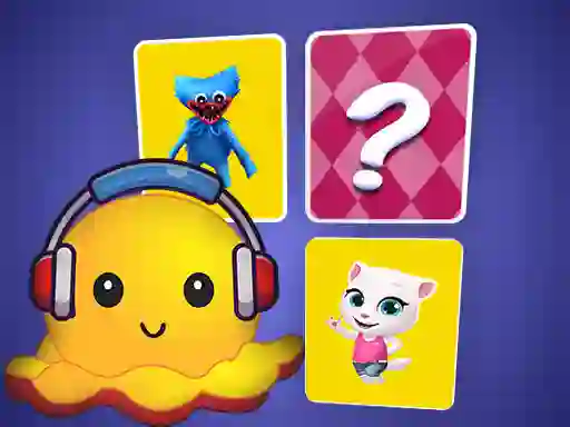 Spēle Octopus Memory Card Match online