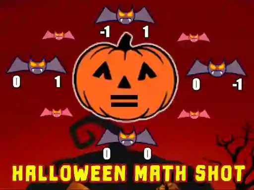 Spēle Halloween Math Shot online