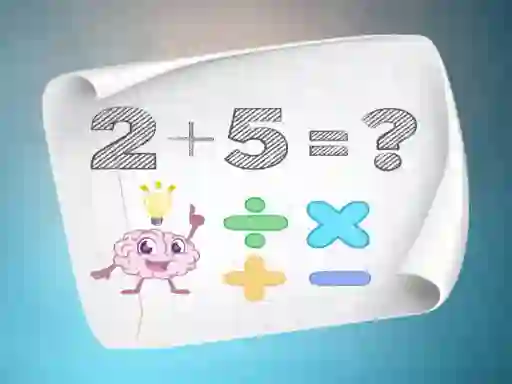 Spēle Guess number Quick math games online