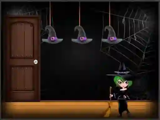 Spēle Amgel Halloween Room Escape 32 online