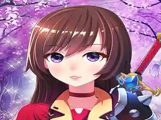 Spēle Anime Girl Fantasy Dress Up online