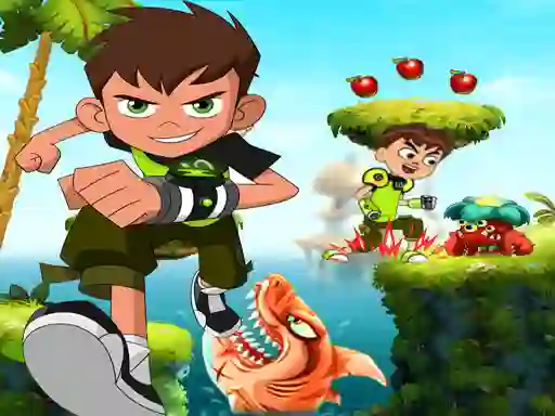 Spēle Ben 10 Super Run Fast online