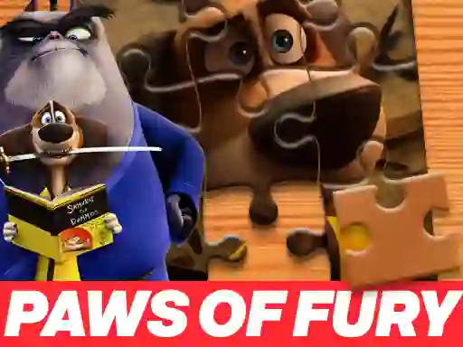 Spēle Paws of Fury The Legend of Hank Jigsaw Puzzle online