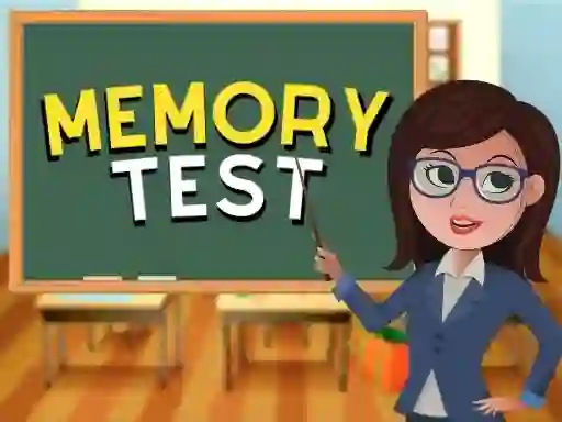 Spēle Memory Test online