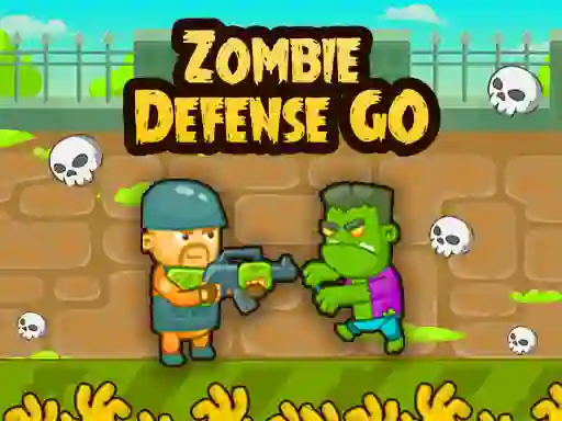 Spēle Zombie Defense GO online