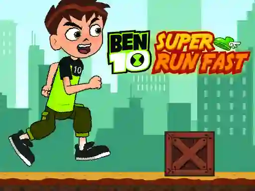 Spēle Ben 10 Super Run Fast online