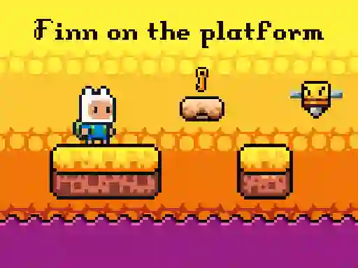 Spēle Finn on the platform online