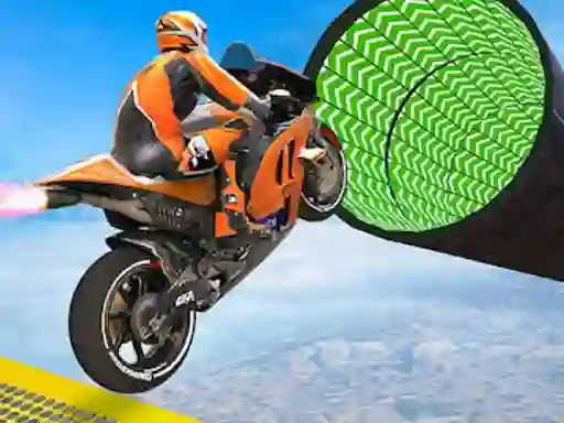 Spēle Motorcycle Stunts Drive online