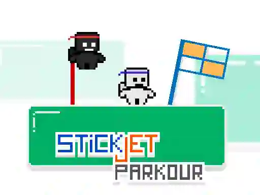 Spēle StickJet Parkour online