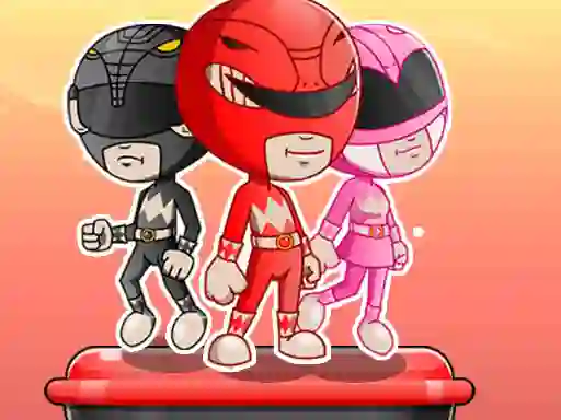 Spēle Power Rangers adventure dash online
